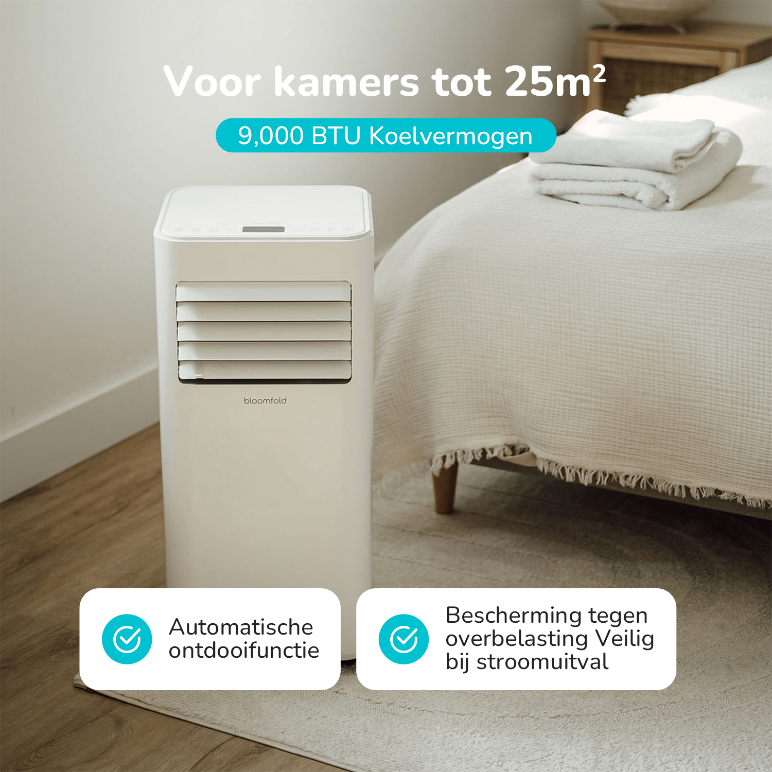 Mobiele airconditioning Flow - 9.000 BTU