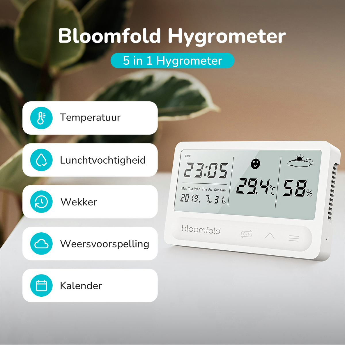 Bloomfold Hygrometer-BF104