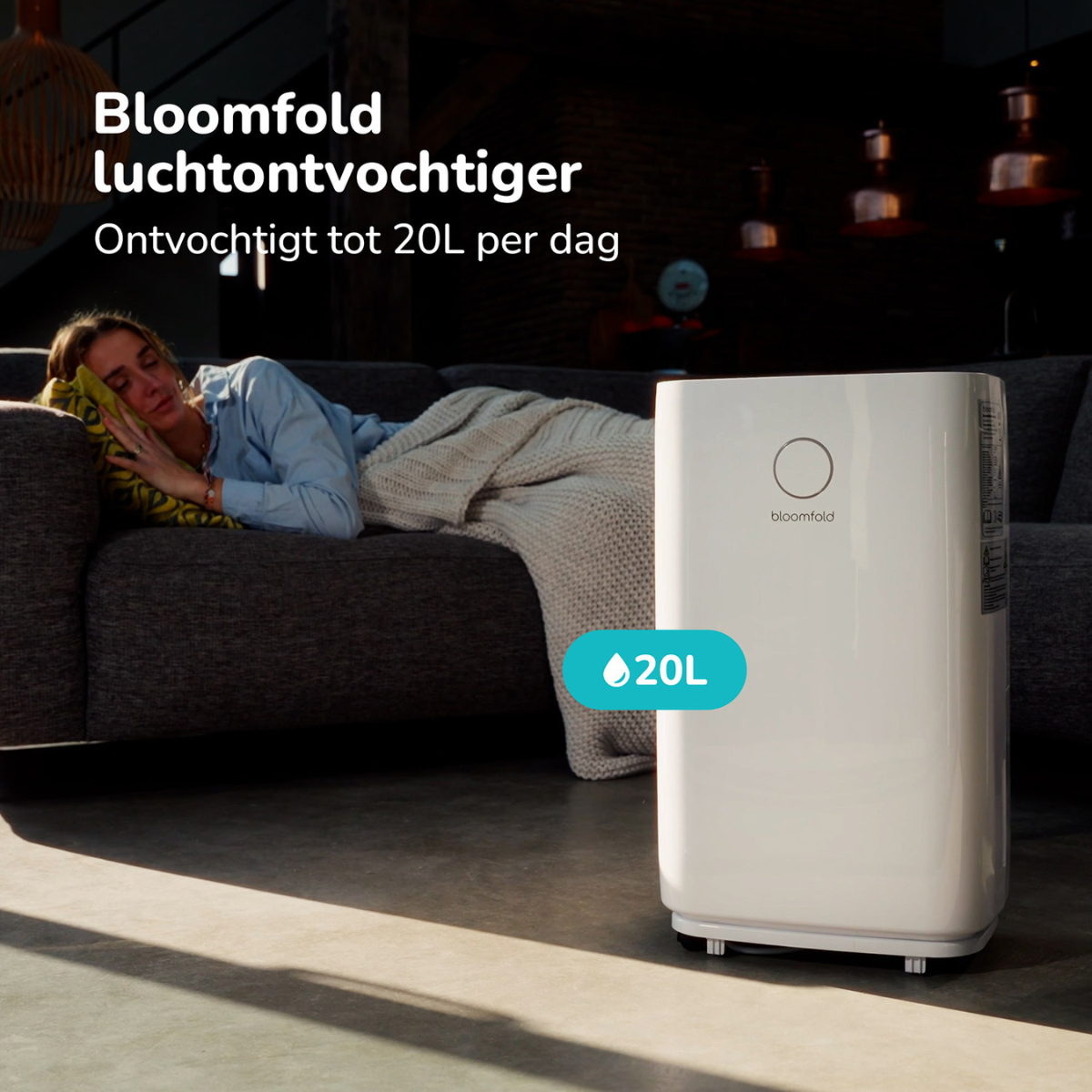 BloomfoldLuchtontvochtiger20LVortex