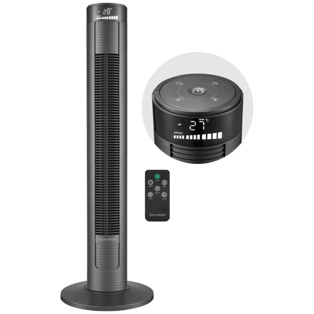 Tower fan Airflow